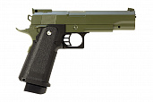 Пистолет Galaxy Colt Hi-Capa Green spring (G.6G)