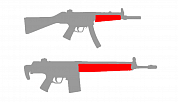 Готовая проводка СтрайкАрт MP5, G3 (цевье) (SA-WG-06)