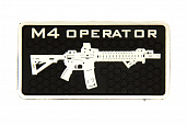 Патч Teamzlo ПВХ M4 operator BK (TZ0116BK)