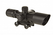 Прицел оптический Marcool M8 LS 2.5-10X40E Rifle Scope с встроенным красным ЛЦУ (HY1142)